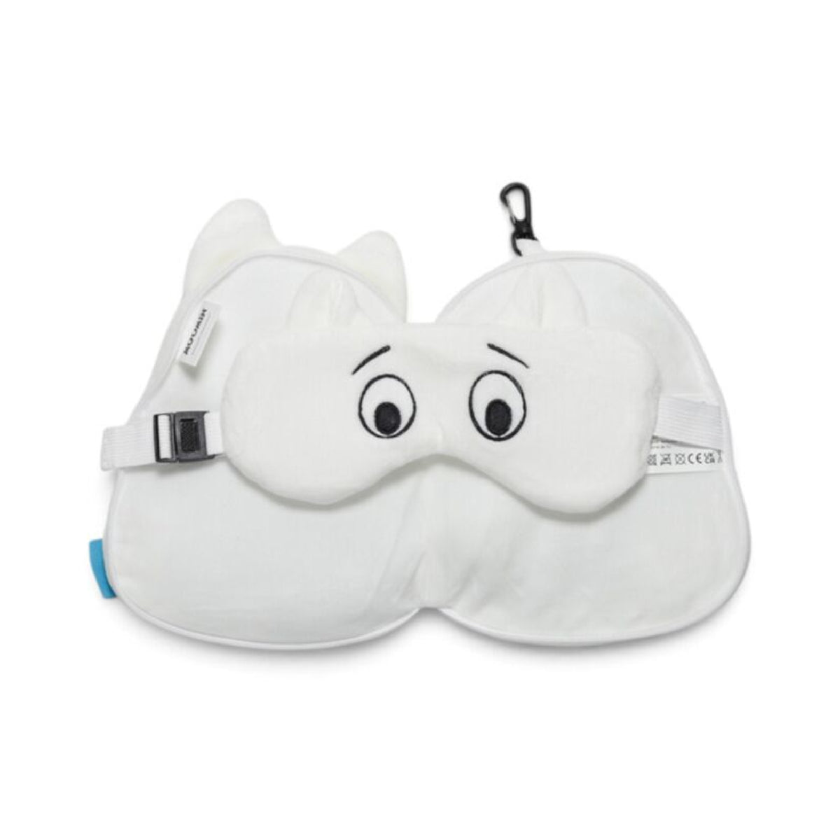 Relaxeazzz Moomin Shaped Plush Travel Pillow & Eye Mask