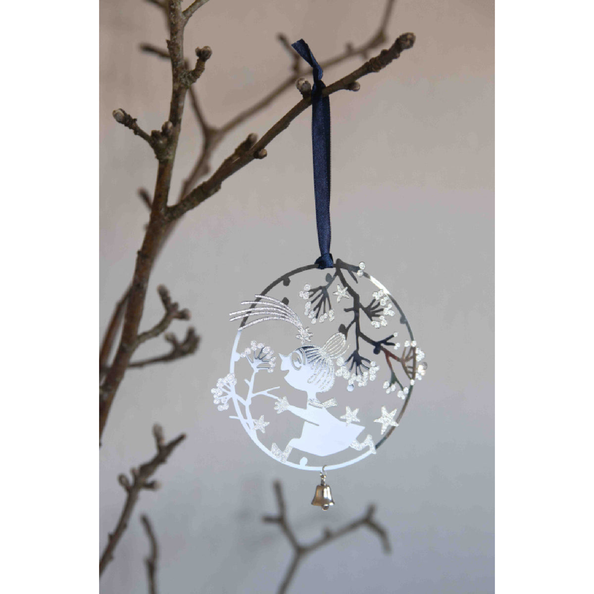 First Snow Hanging Decoration Little My Silver