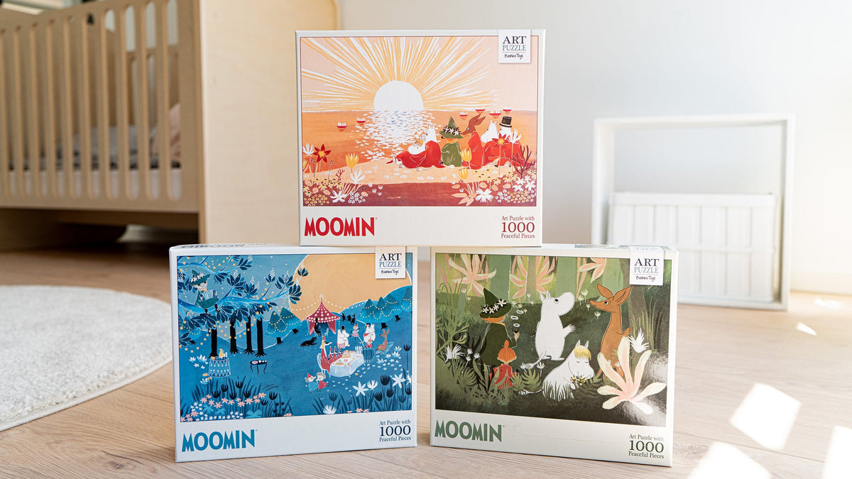 Moomin Art Puzzle 1000 Pieces Sunset Party