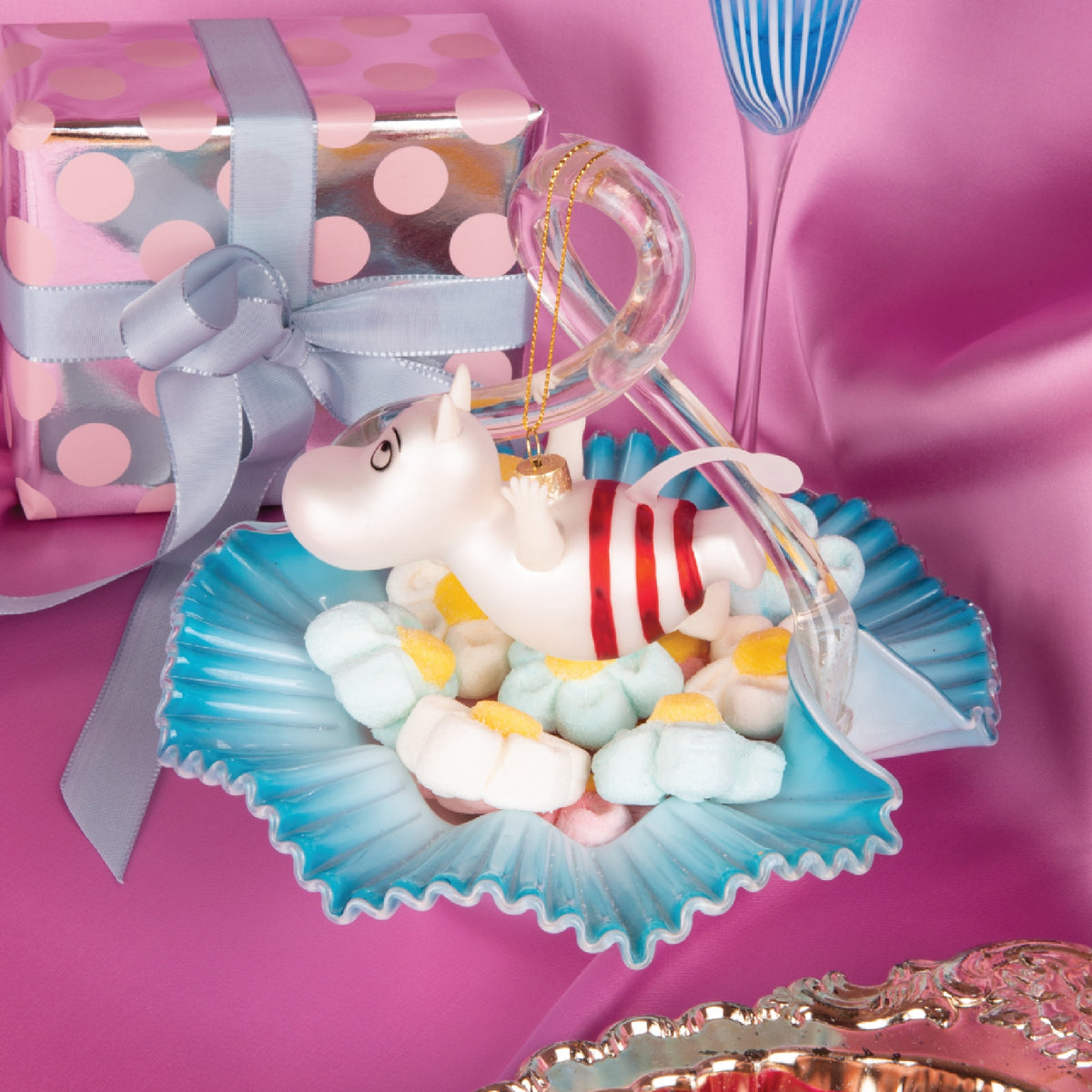 Moomintroll Diving Ornament