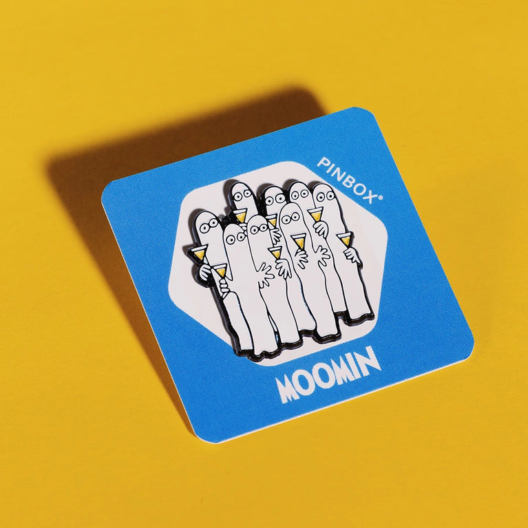 Hattifatteners With Cocktails Pin