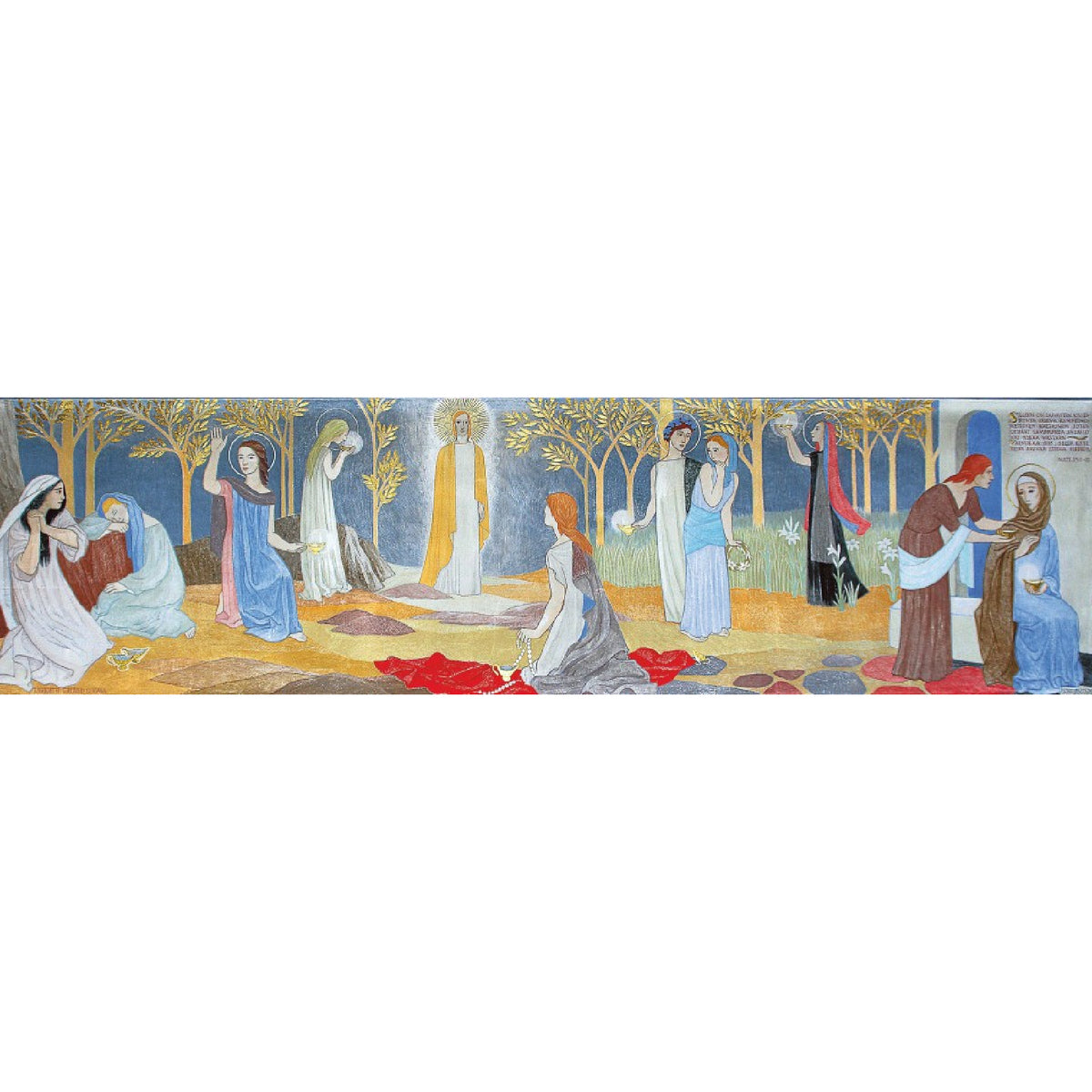 Tove Jansson Panorama Card Ten Virgins 1953