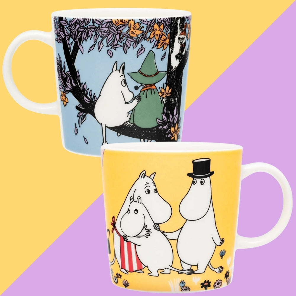 Moomin Friends Forever & Family Time Mugs 0.3 L Bundle