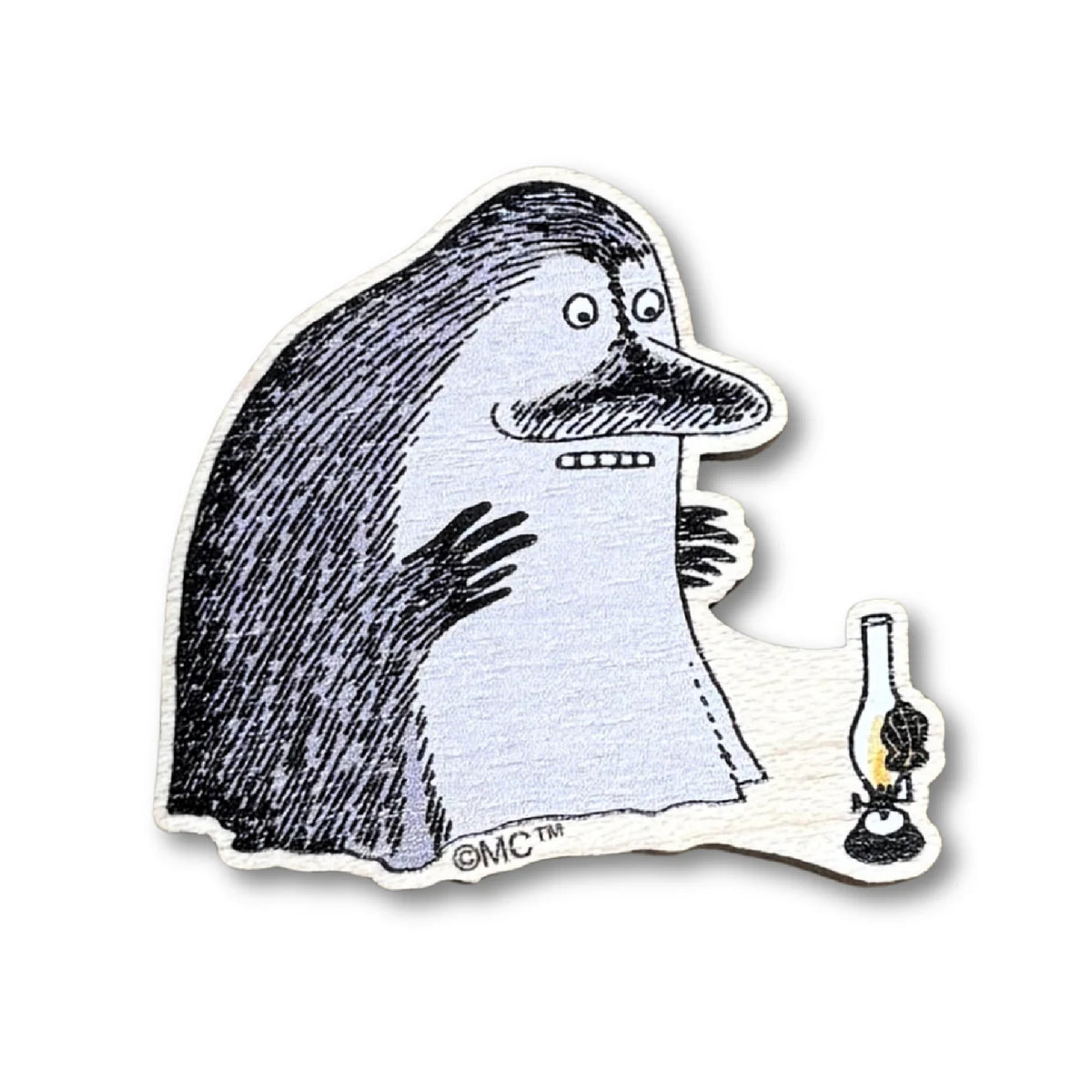 The Groke Wooden Needle Minder