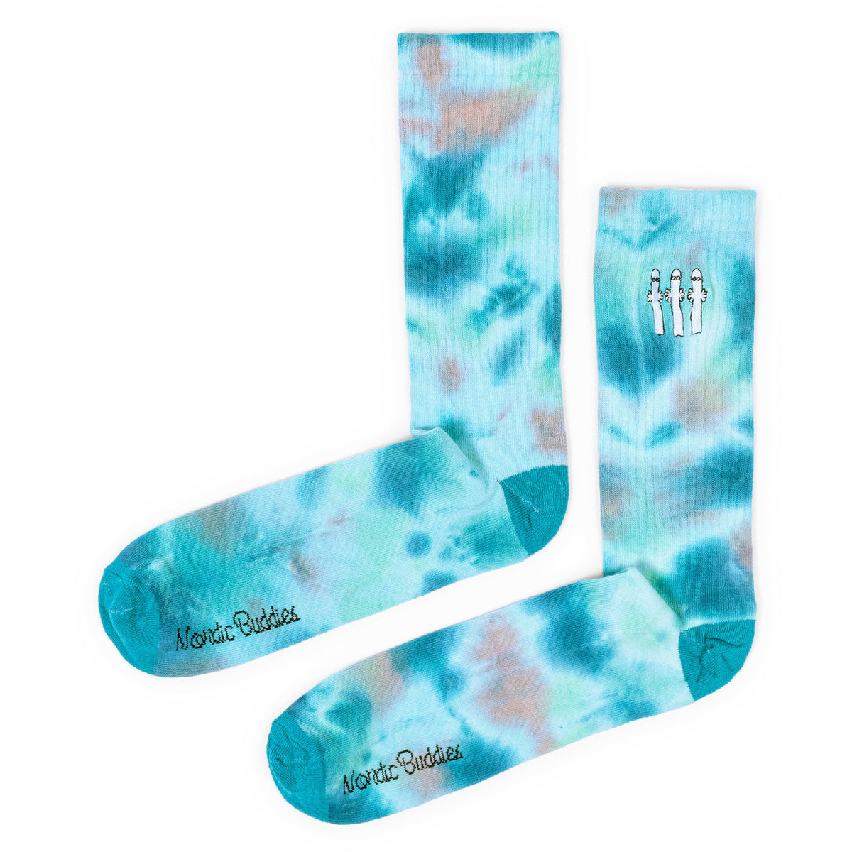 Moomin Retro Socks Hattifatteners Tie Dye 40-45
