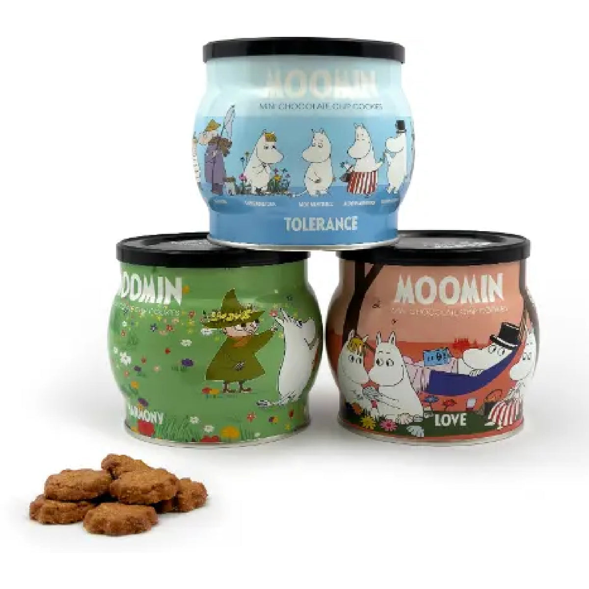 Moomin Chocolate Chip Cookies In A Tin