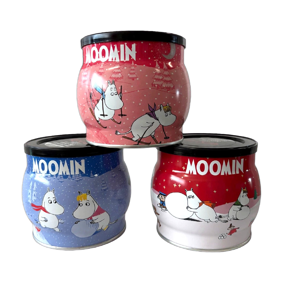 Moomin Chocolate Chip Cookies In A Winter Tin