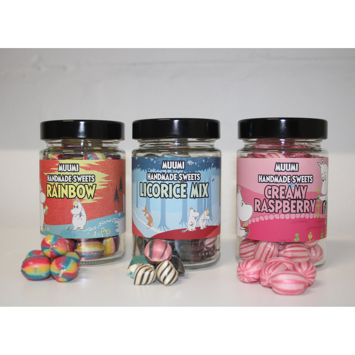 Moomin Handmade Sweets Creamy Raspberry