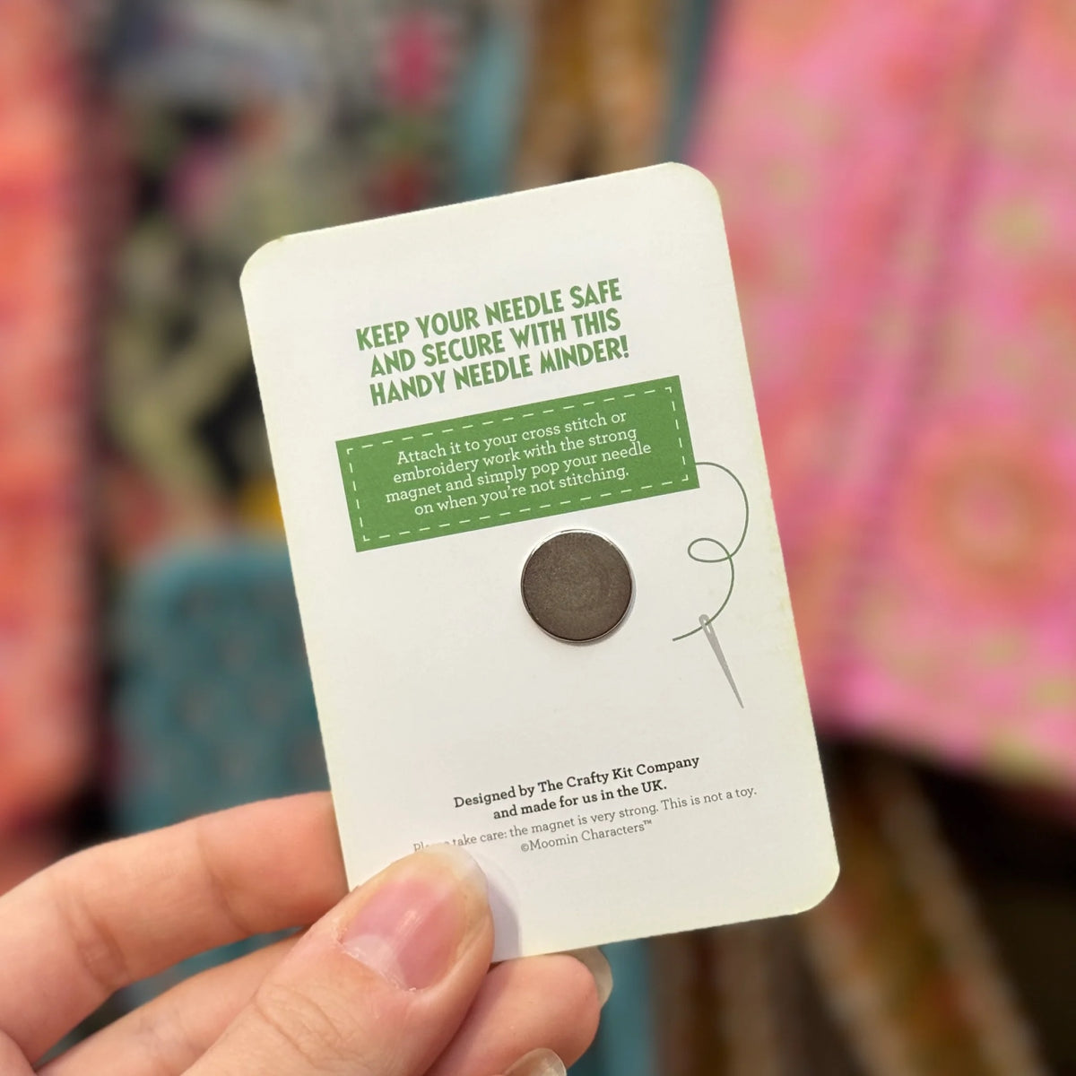 The Groke Wooden Needle Minder