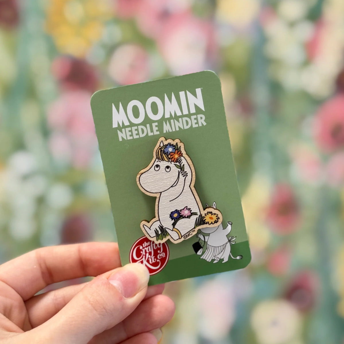 Snorkmaiden Wooden Needle Minder