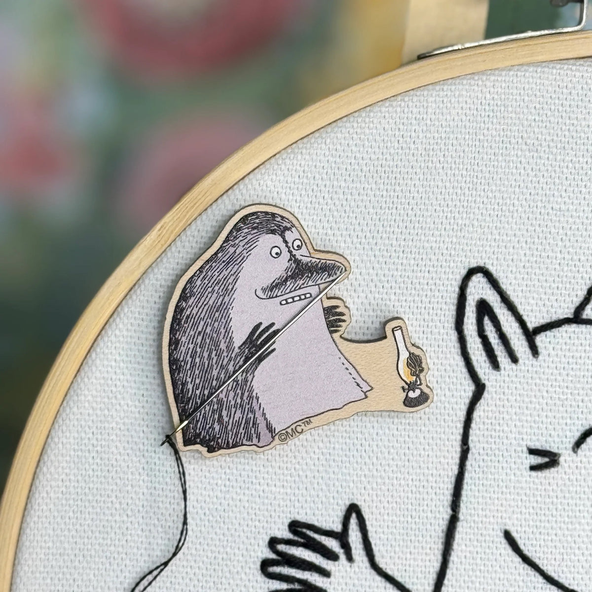 The Groke Wooden Needle Minder