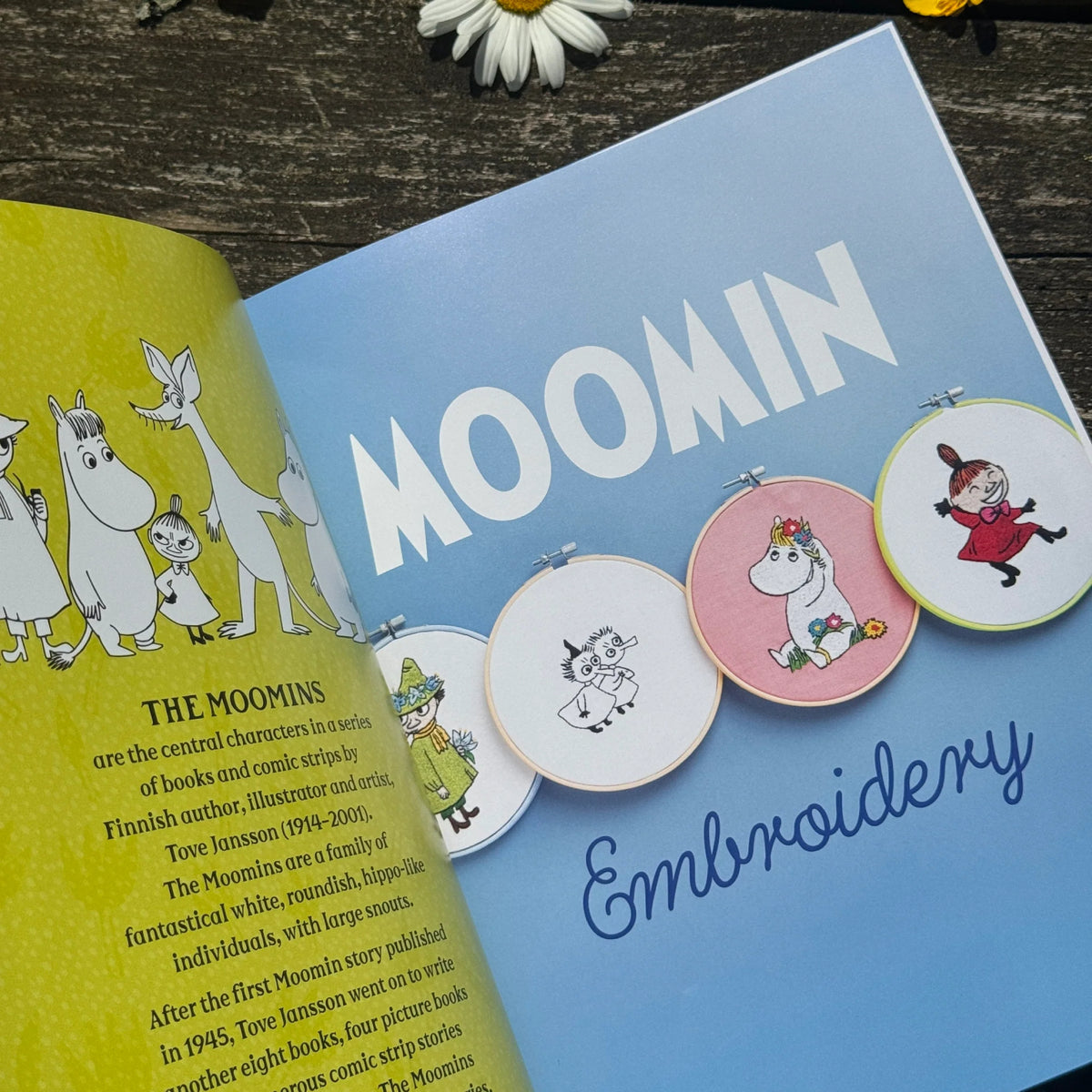Moomin Embroidery: Stitch the enchanting characters from Moominvalley