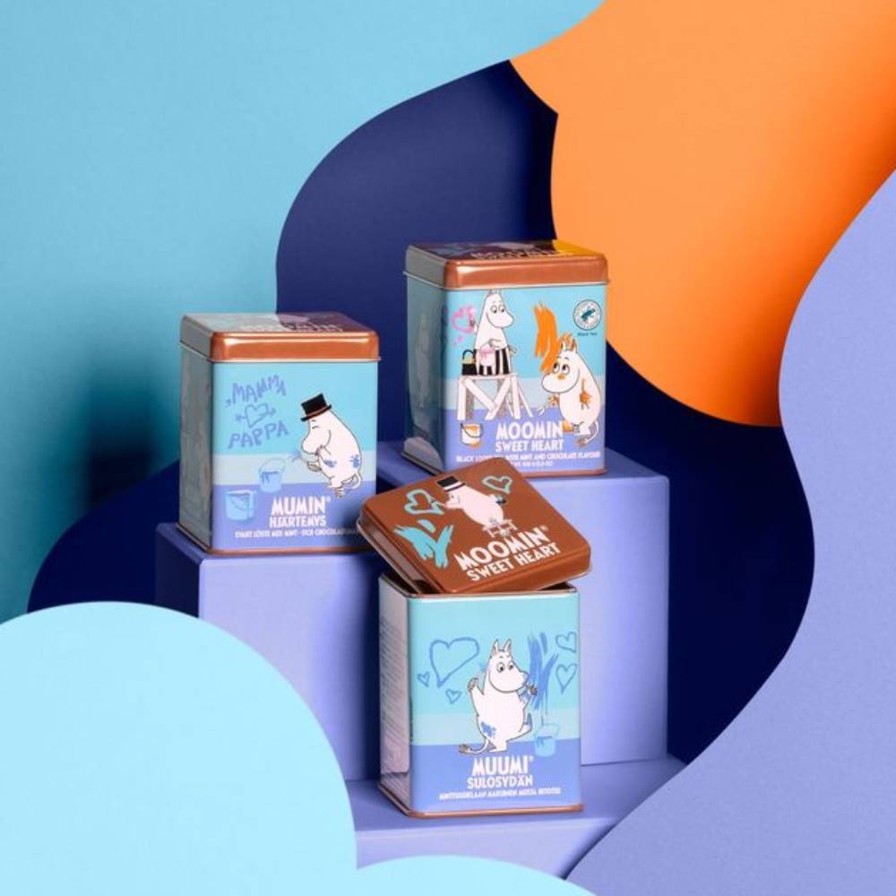 Moomin Tea In A Tin Sweet Heart