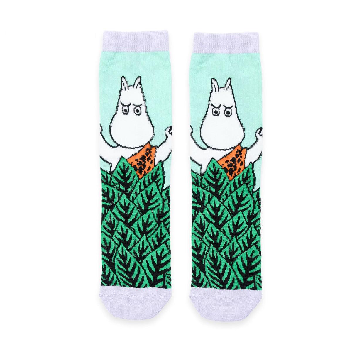Moomin Socks Moomintroll Jungle Turquoise