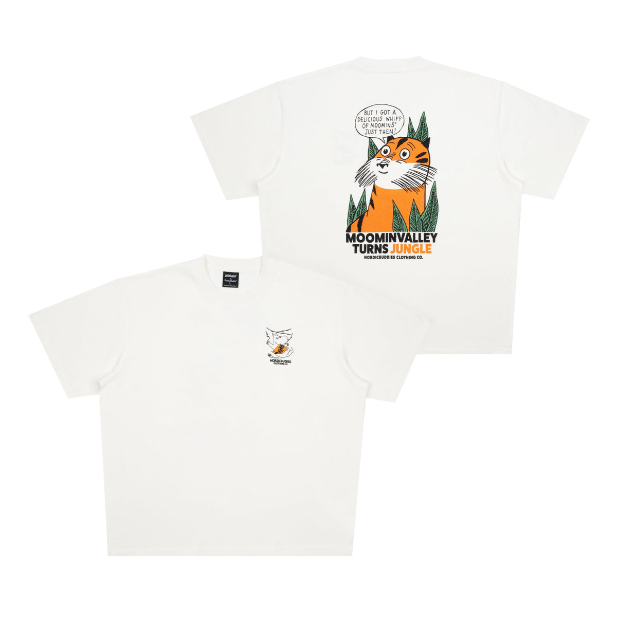 T-shirt Moomin 80 Heavy T-shirt Tiger