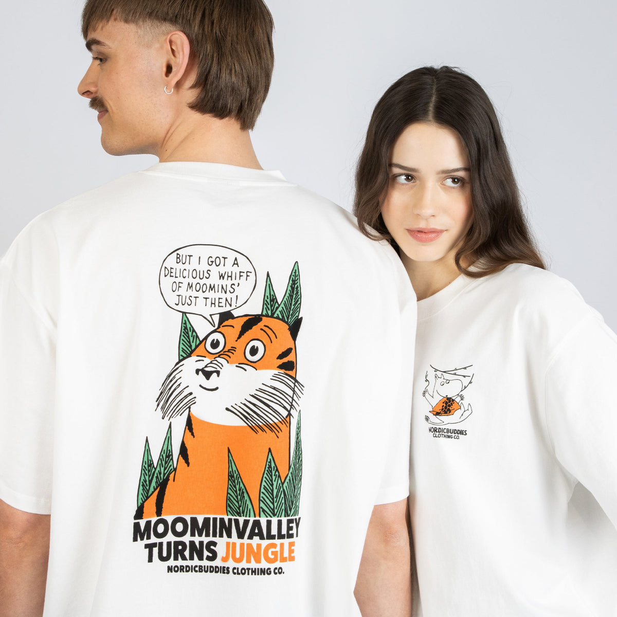 T-shirt Moomin 80 Heavy T-shirt Tiger