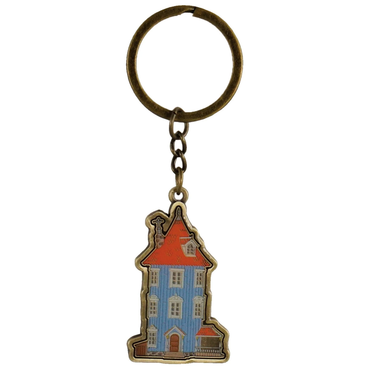 Moominhouse Metal Keyring