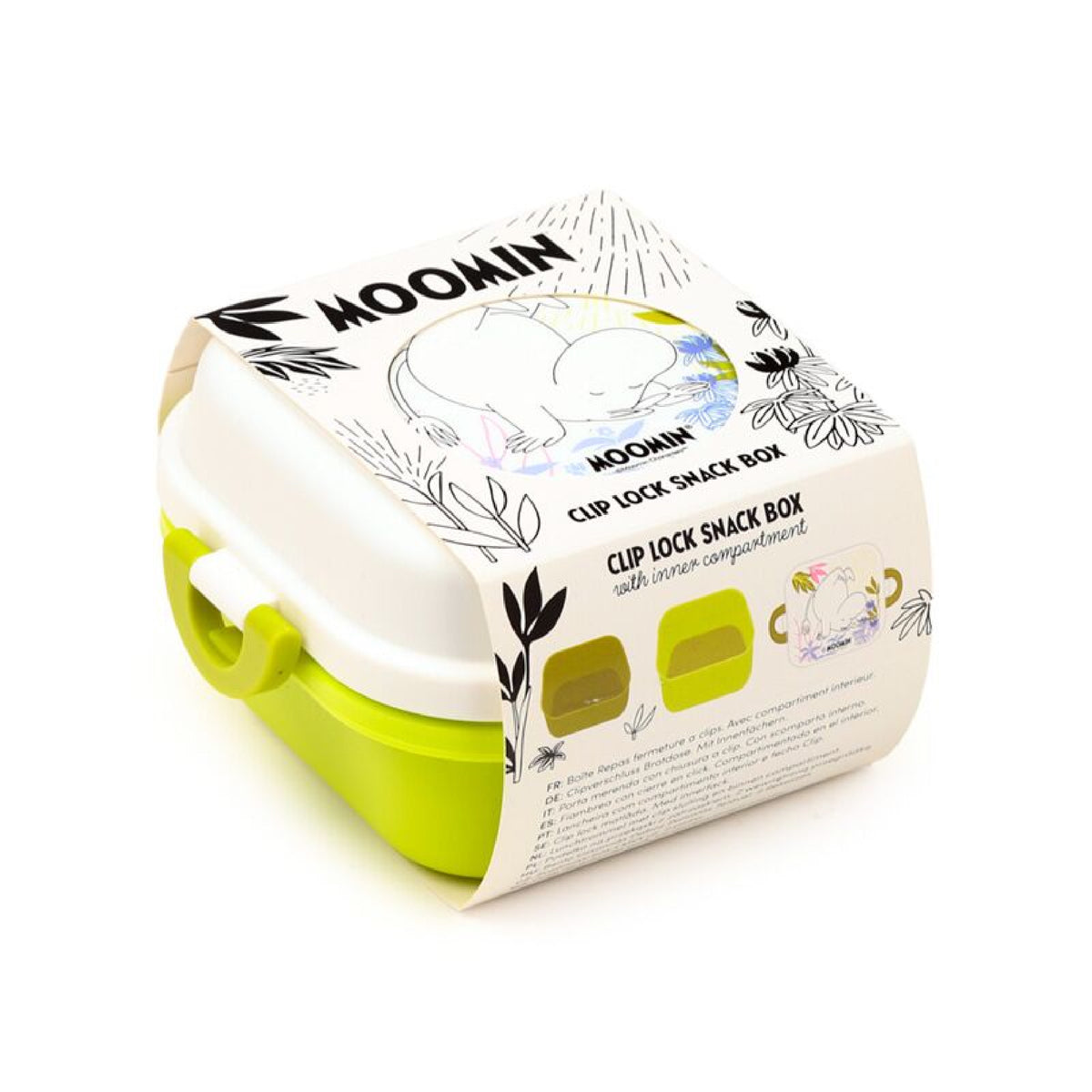 Moomin Clip Lock Snack Lunch Box
