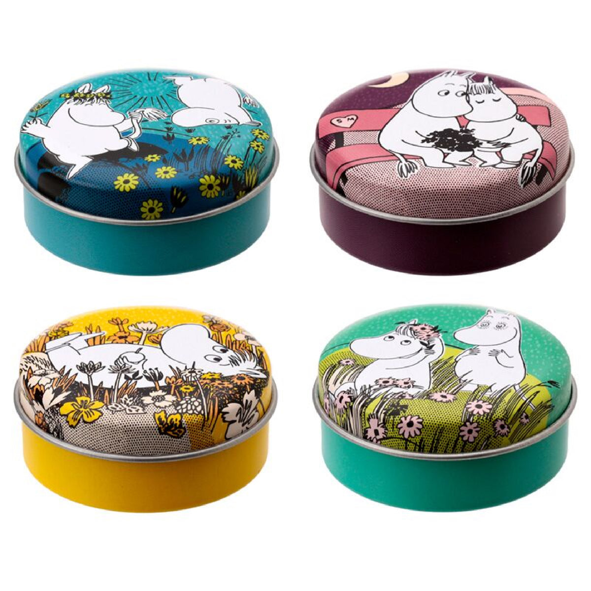 Moomin Lip Balm In A Tin 4 Colours
