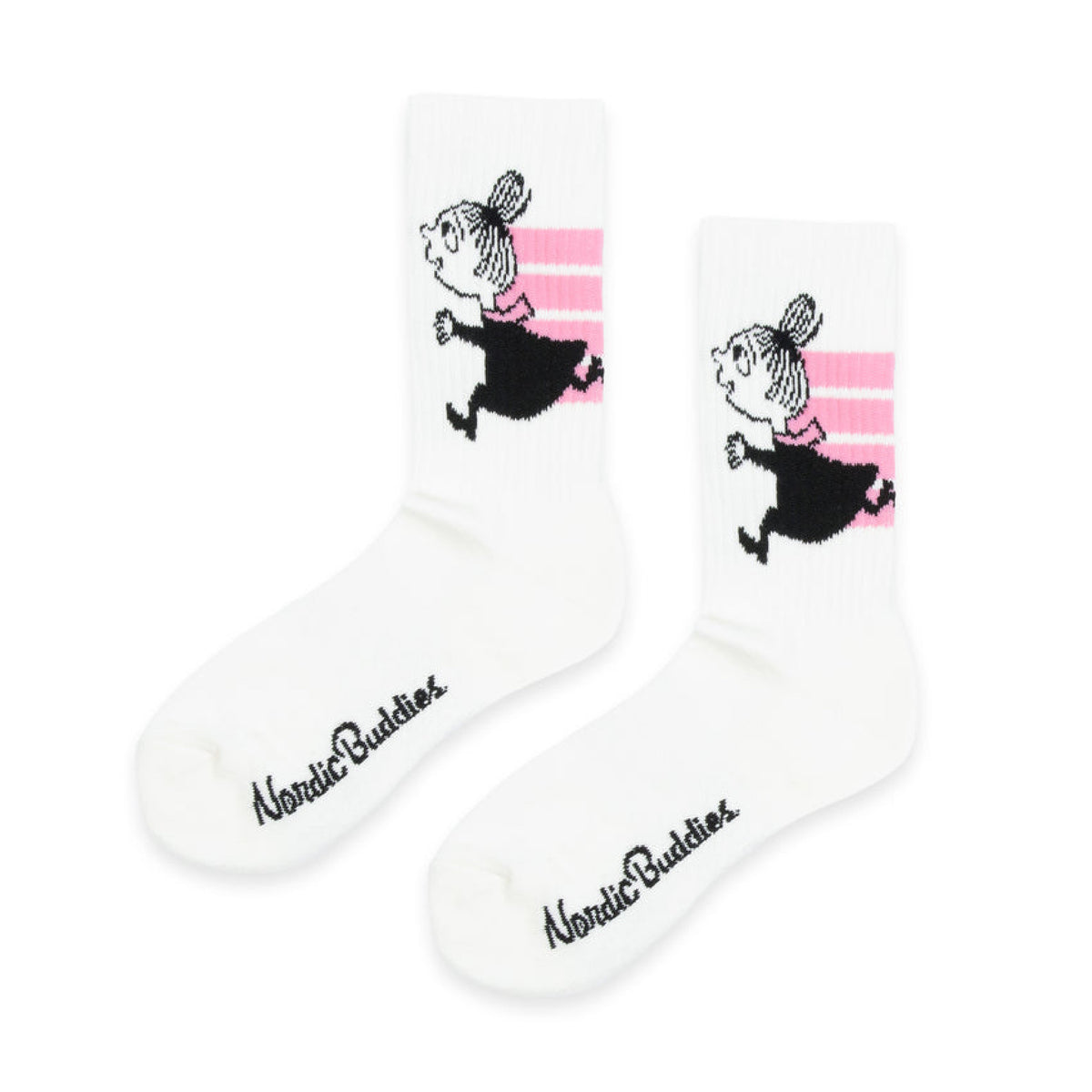 Moomin Active Socks Little My White/Pink 36-42