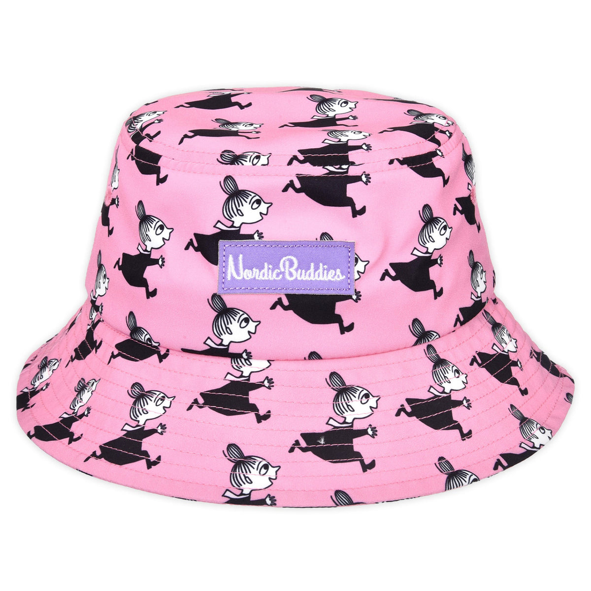 Bucket Hat Kids Little My Running Pink