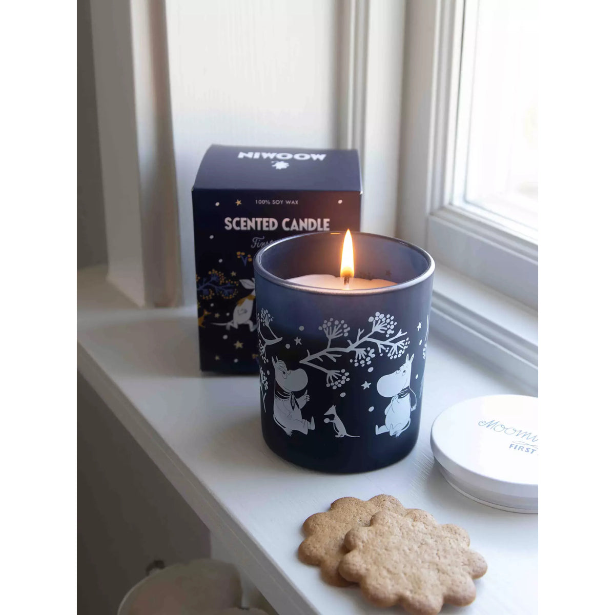 Moomin First Snow  Scented Candle