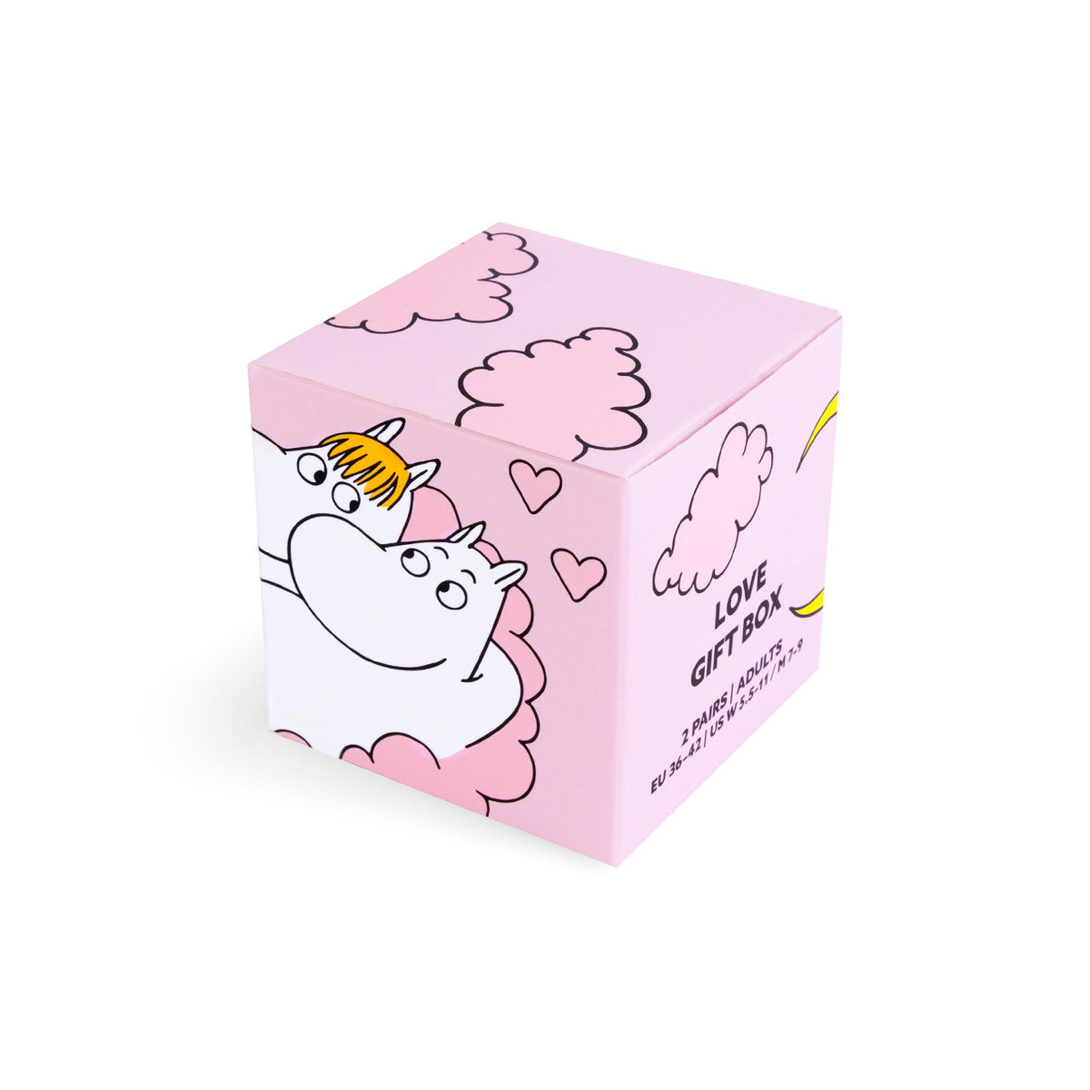 Moomin Love Socks 36-42 Gift Box 2 pcs
