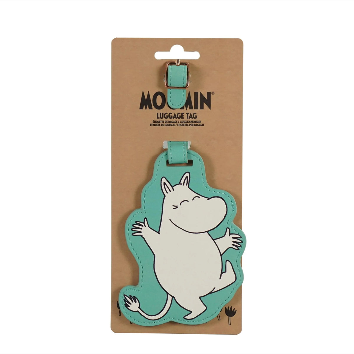 Moomin Shaped Luggage Tag