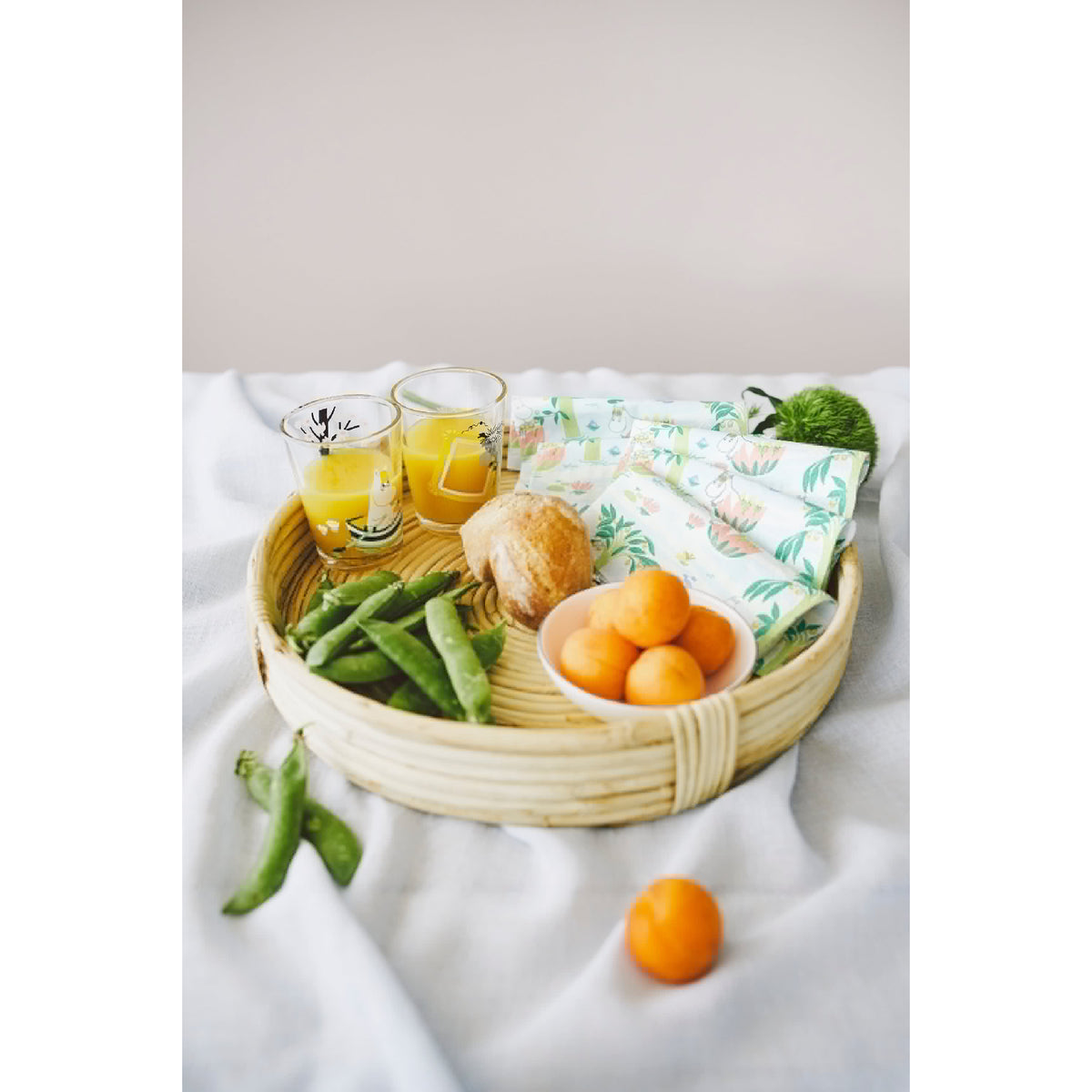 Moomin Napkin Lily 33 x 33 cm