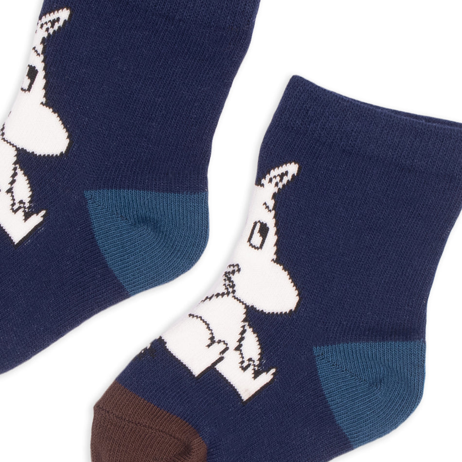 Baby Socks Moomintroll Thinking