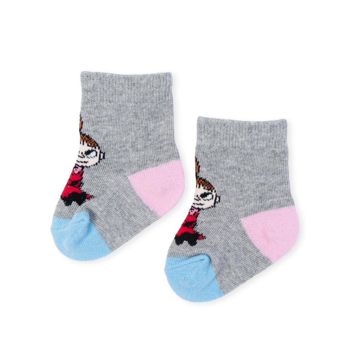 Baby Socks Little My Grey/Pink