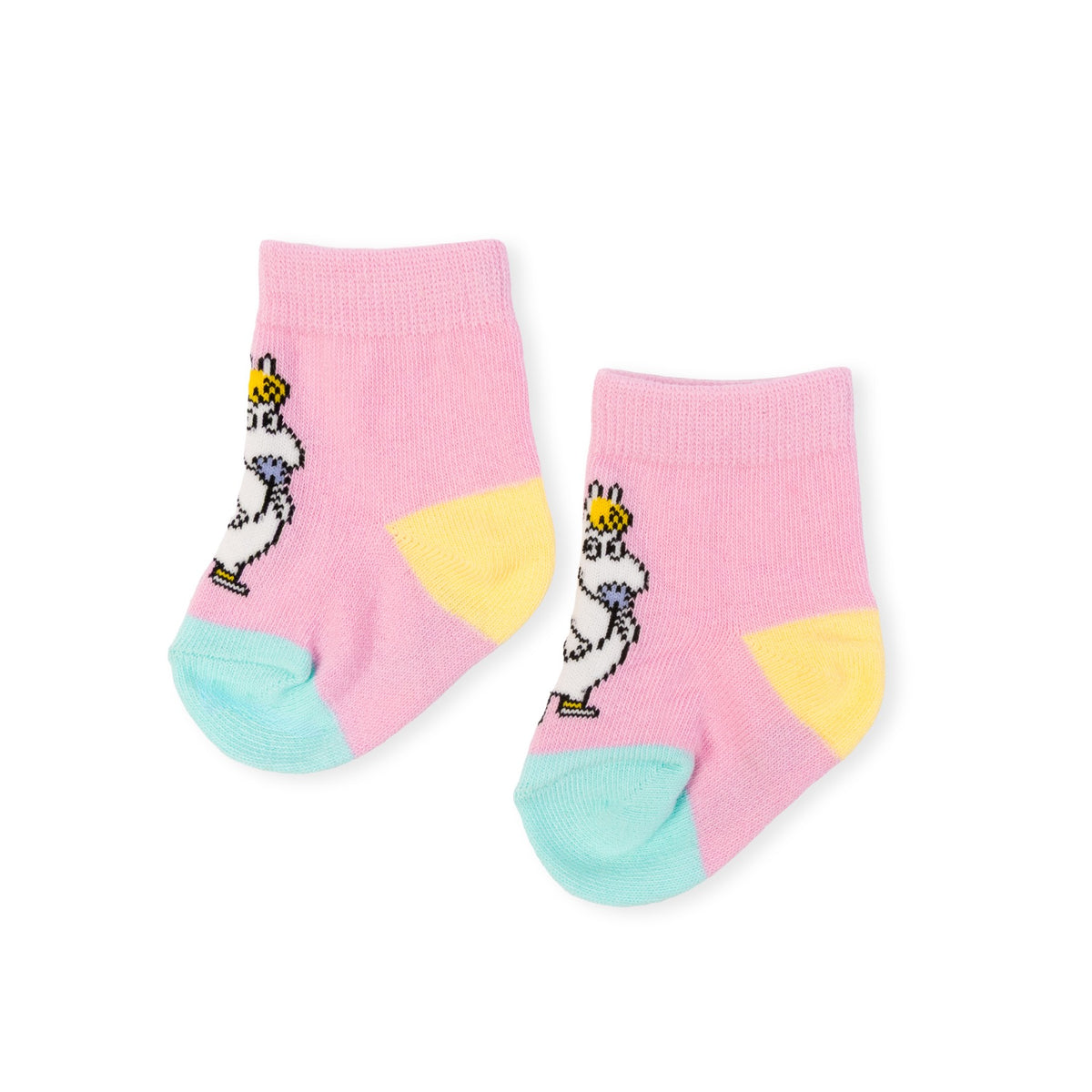 Baby Socks Snorkmaiden Flower Pink