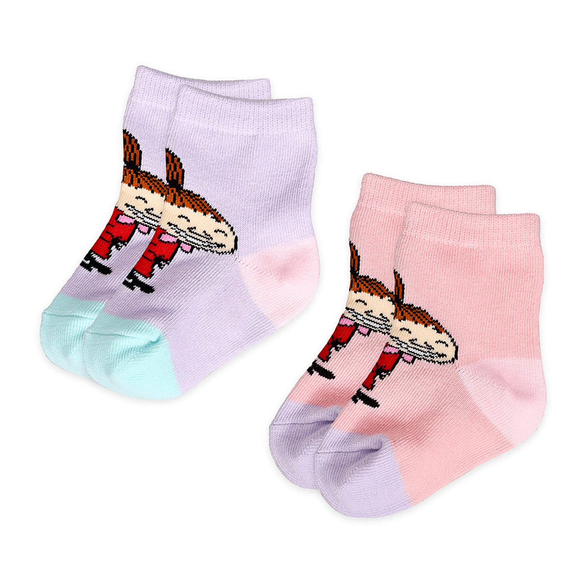 Baby Socks Set Little My Peach/Lilac