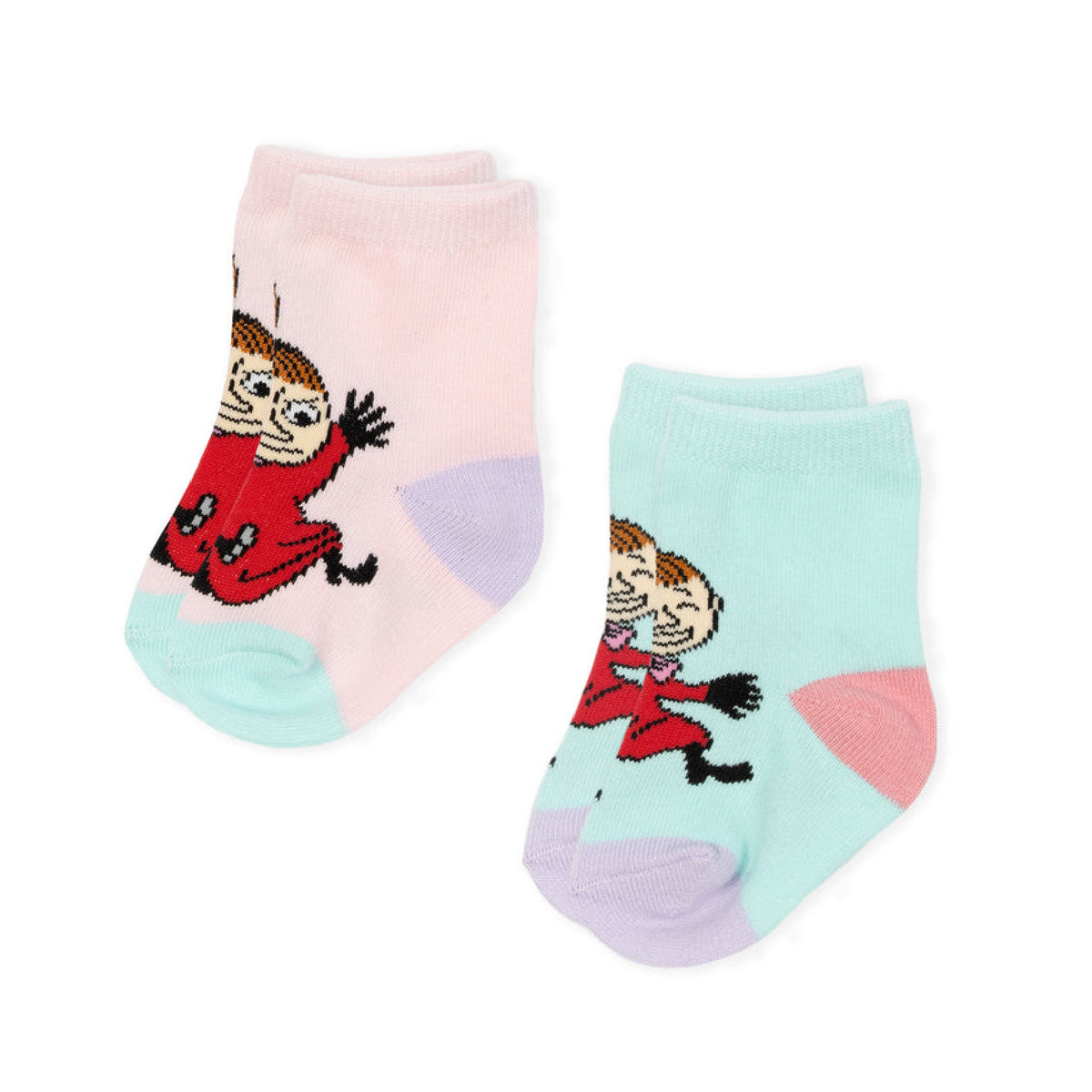 Baby Socks Set Little My Pink/Turquoise