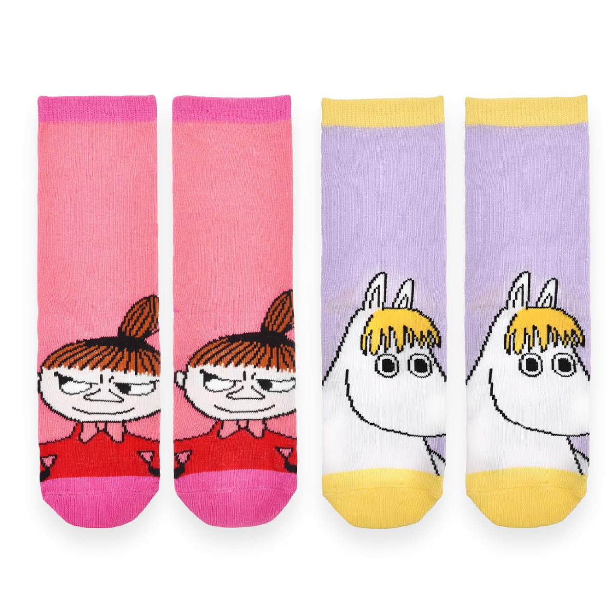 Kids Socks Set Little My And Snorkmaiden Lilac/Pink