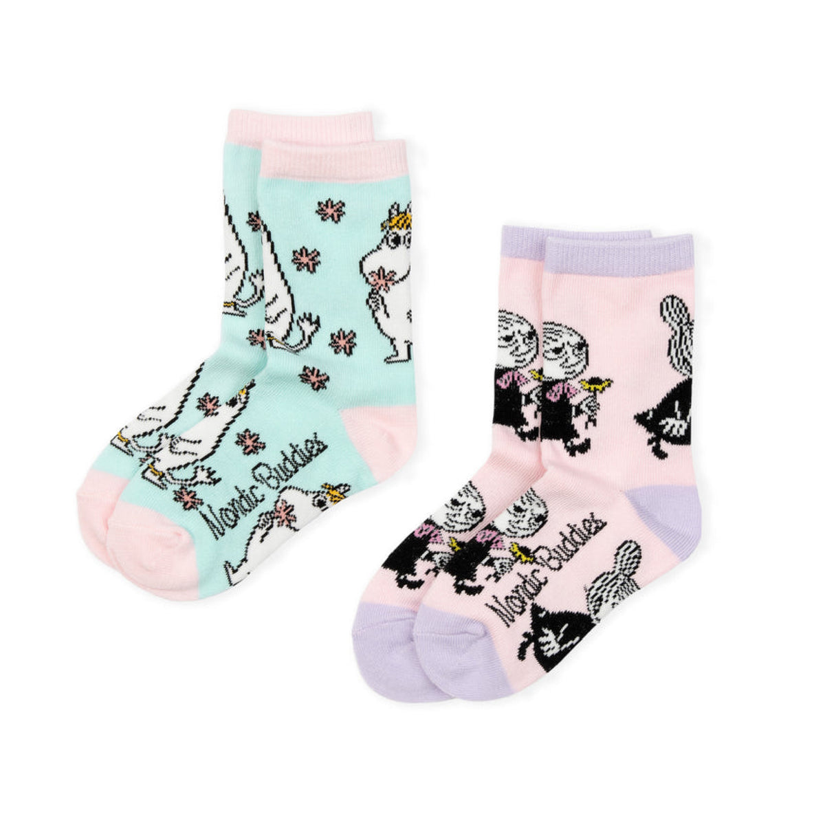 Kids Socks Set Snorkmaiden and Little My Pastel