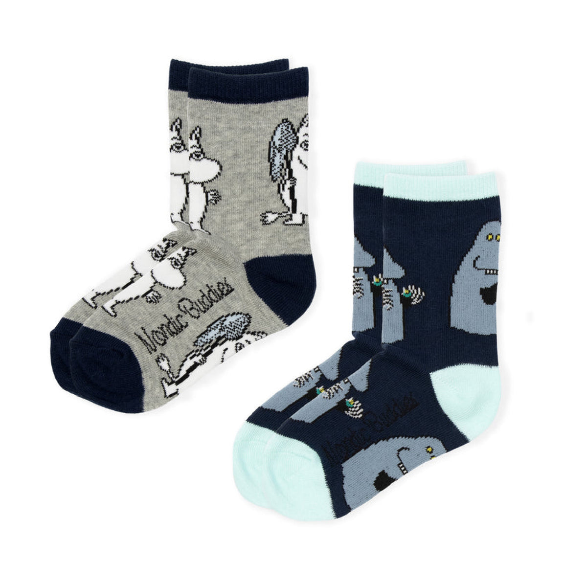 Kids Socks Set Moomintroll And The Groke