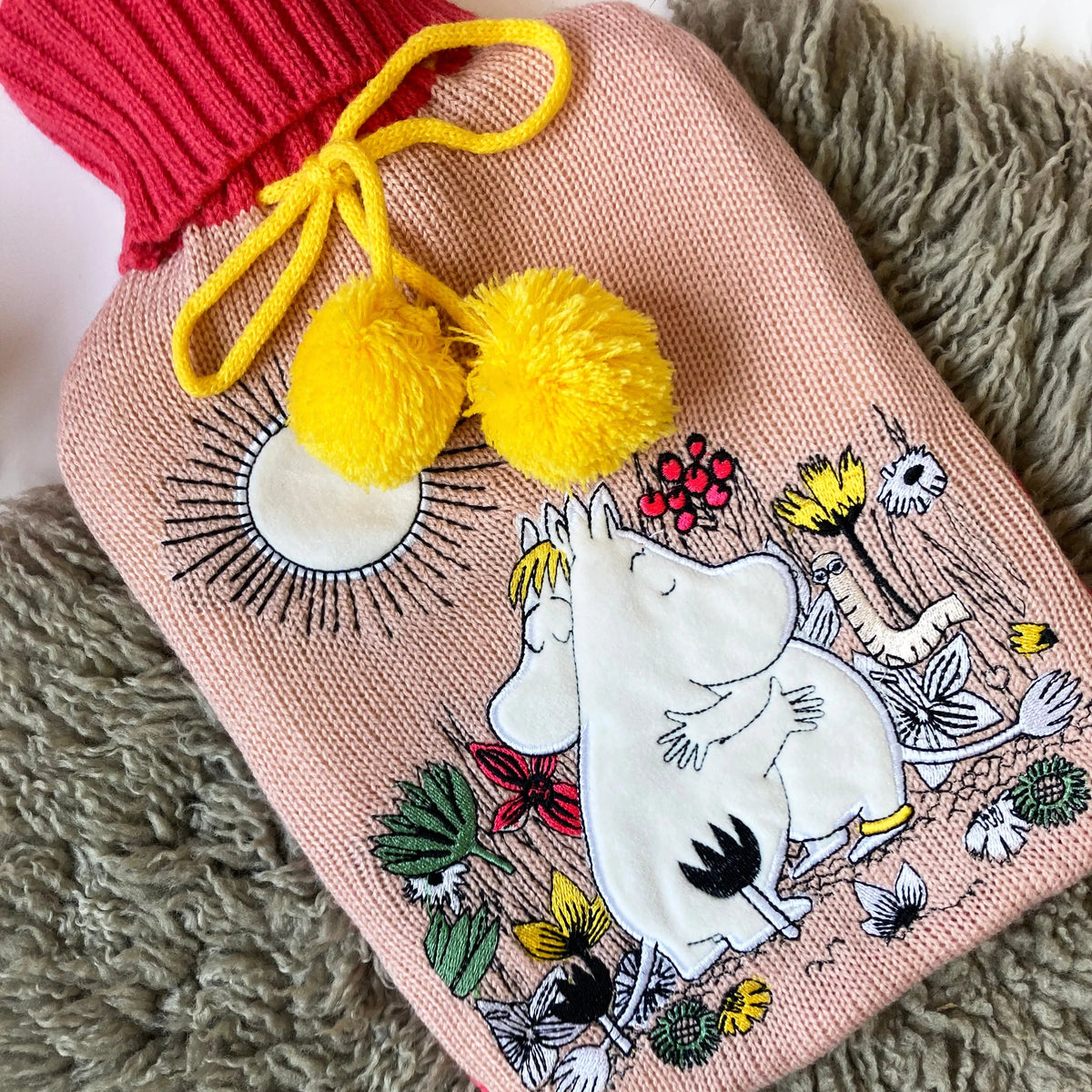 Moomin Hot Water Bottle Love