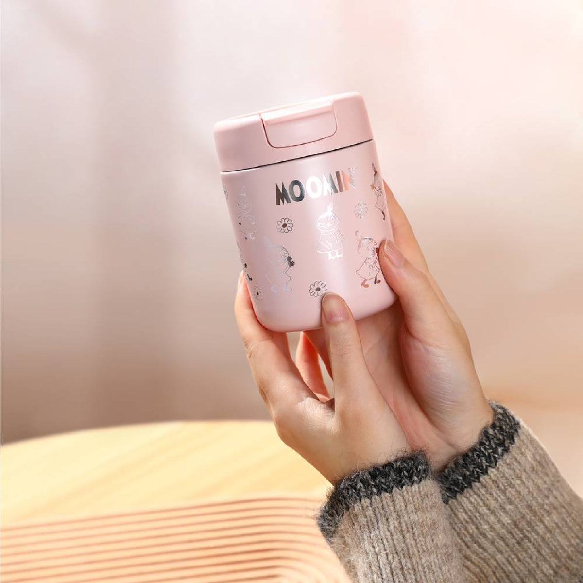 Little My Pink Vacuum Cup 320 ml