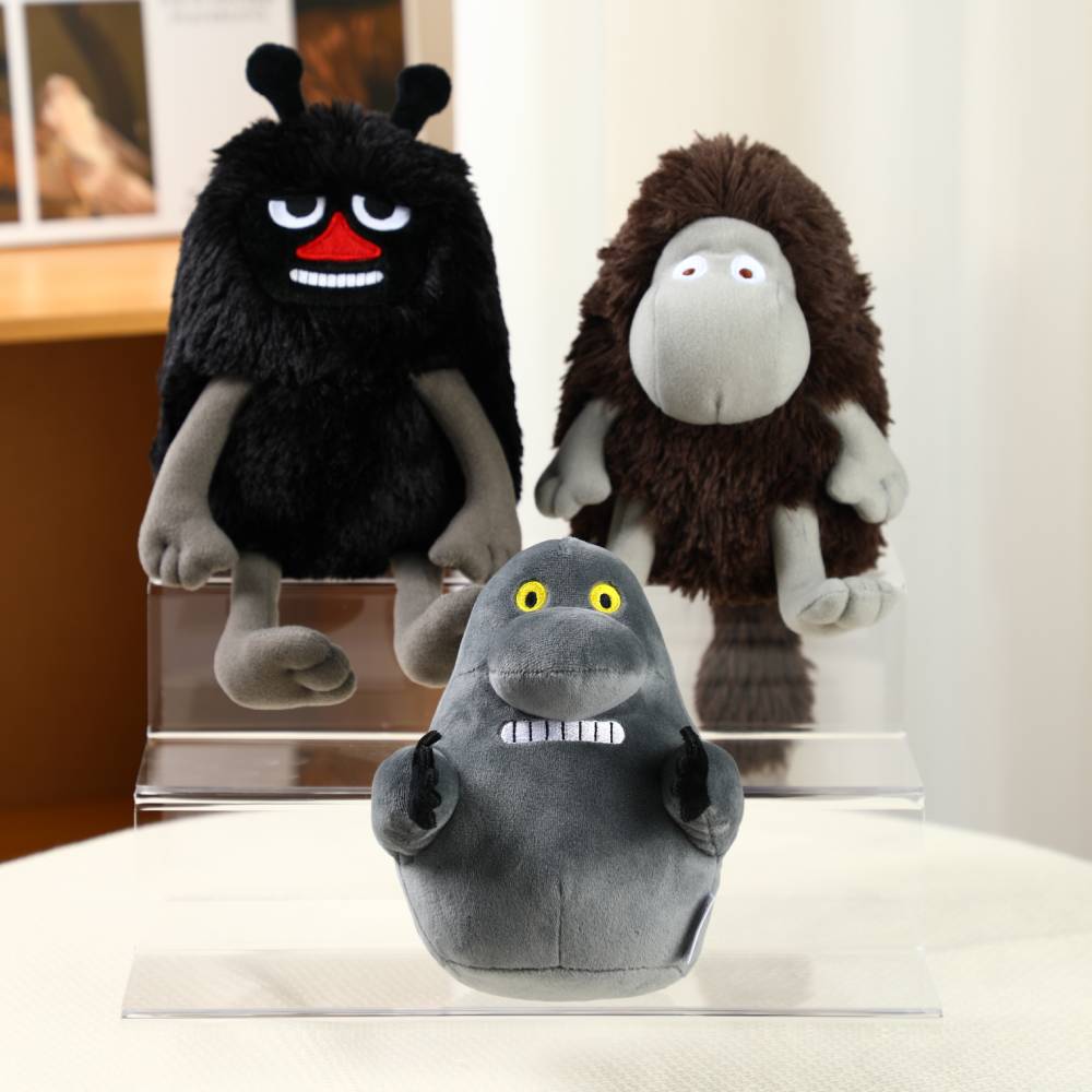 The Groke Plush Toy 16cm - The Official Moomin Shop