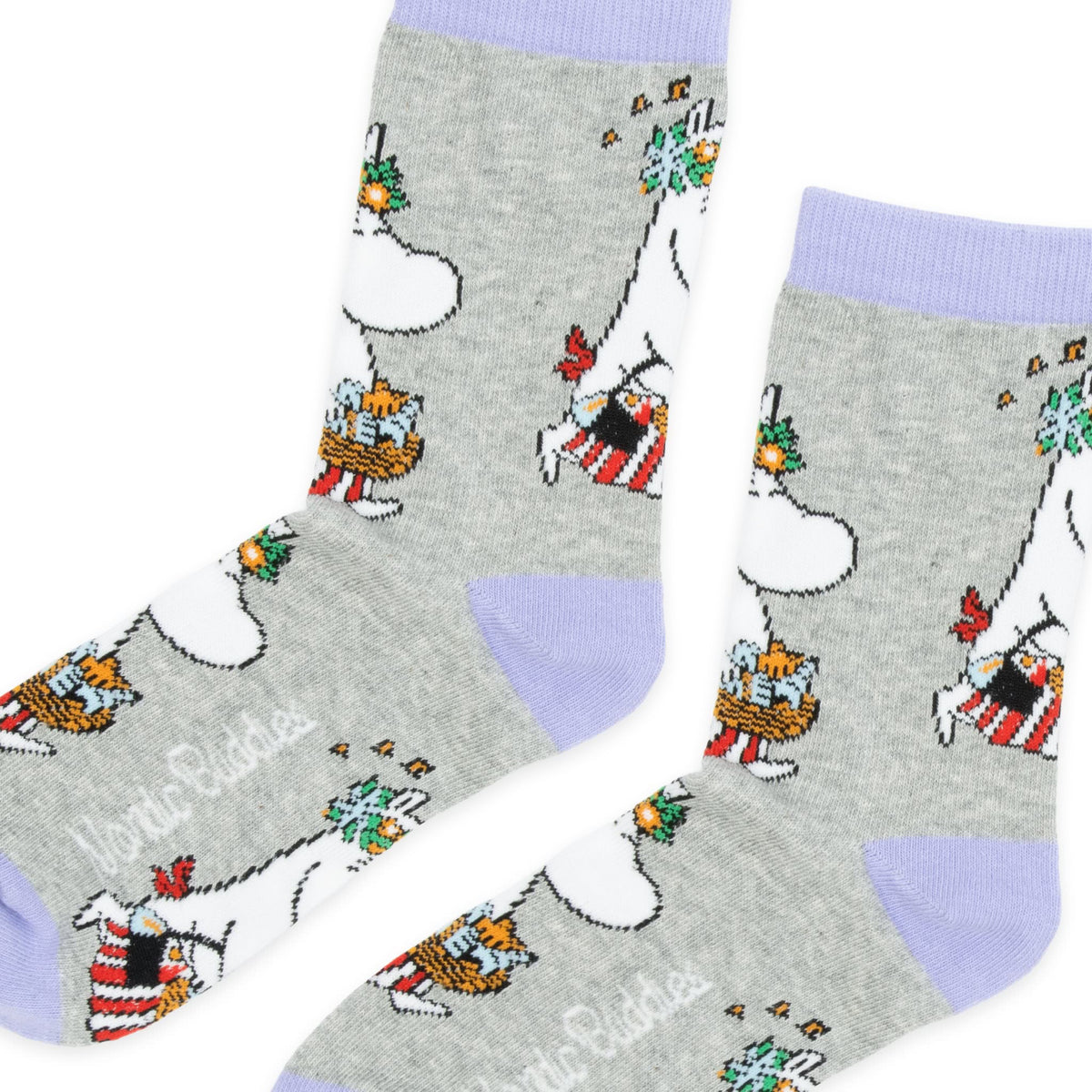 Moomin Socks Moominmamma Running Errands Grey/Lilac