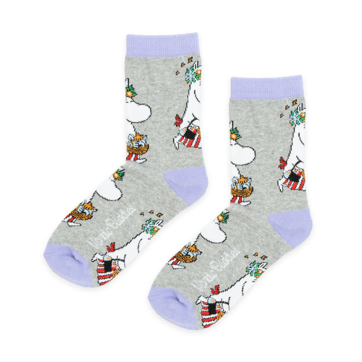 Moomin Socks Moominmamma Running Errands Grey/Lilac