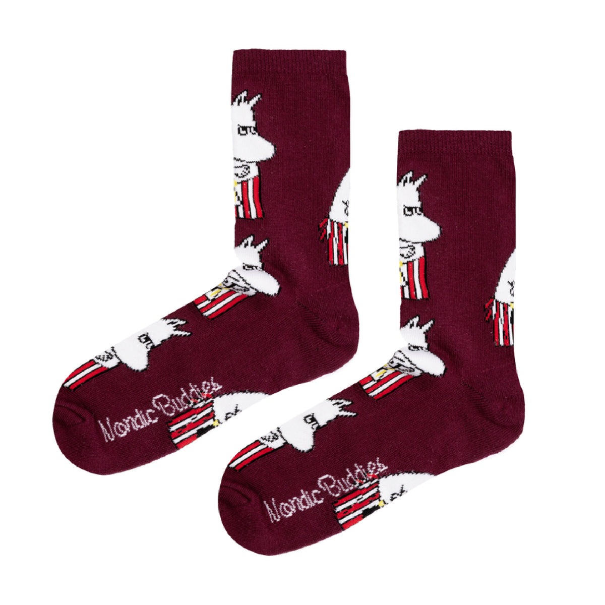 Moomin Socks Moominmamma Maroon