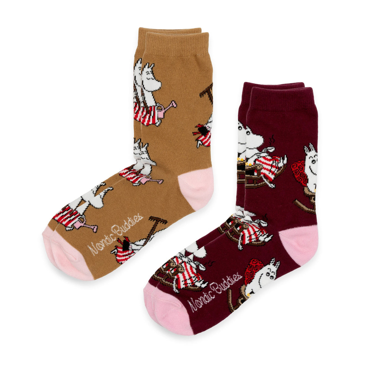 Moominmamma Socks 36-42 Gift Box 2 pcs