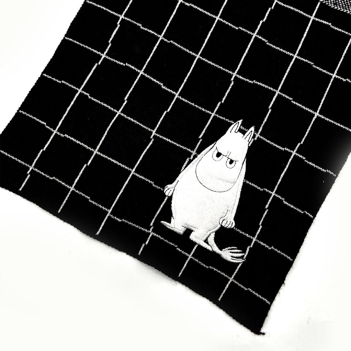 Moomin Embellished Scarf Angry