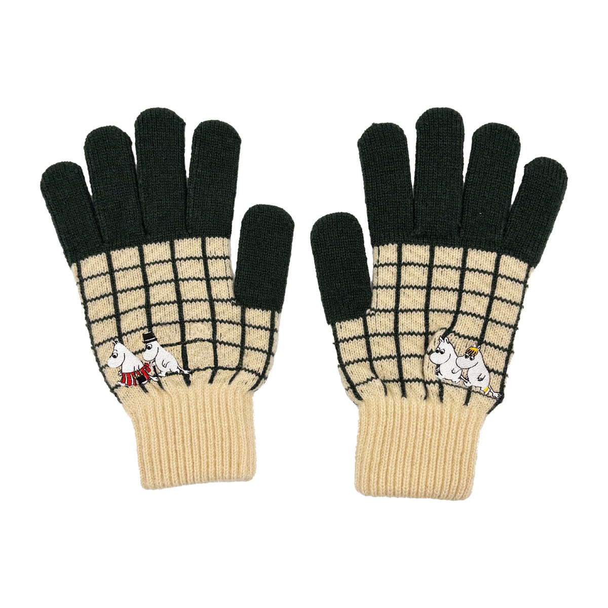 Chequered Gloves Moomin