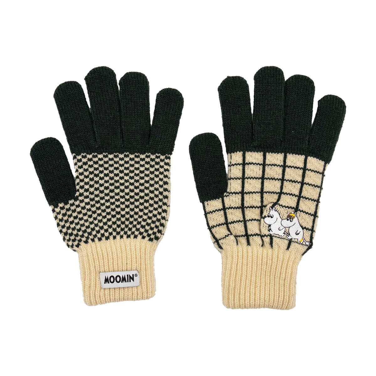 Chequered Gloves Moomin