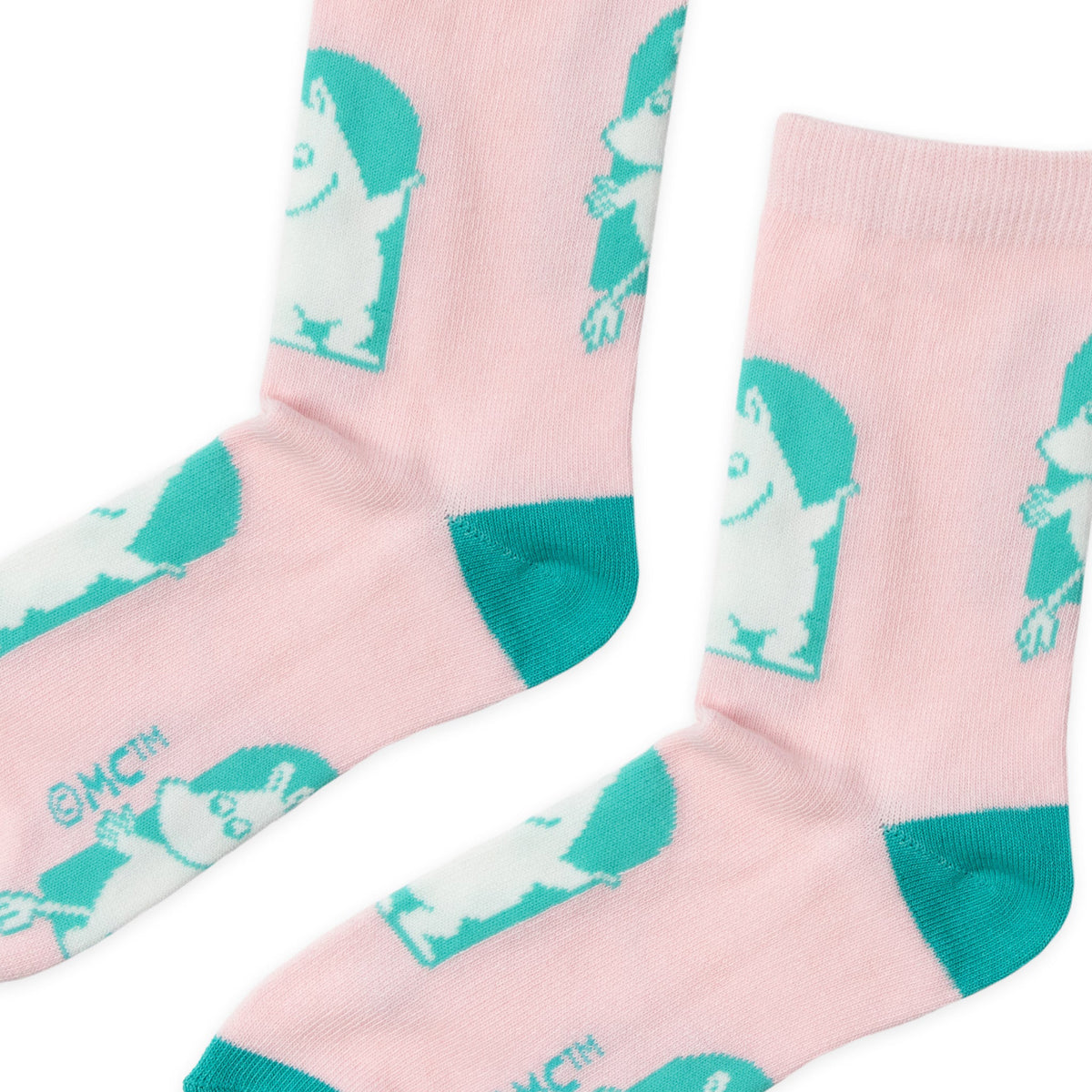 MOOMIN 80 Moomintroll Socks Pink