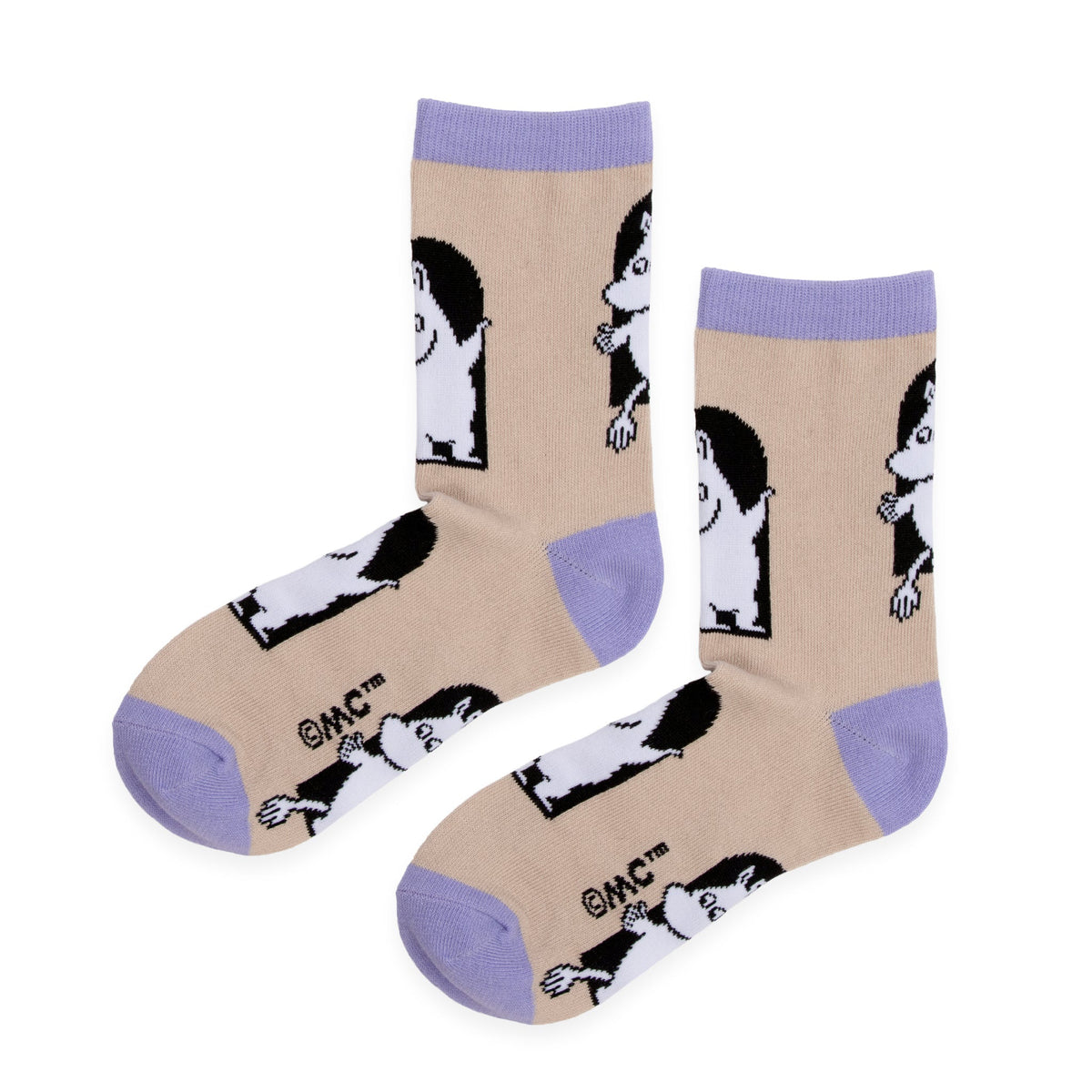 MOOMIN 80 Moomintroll Socks Beige