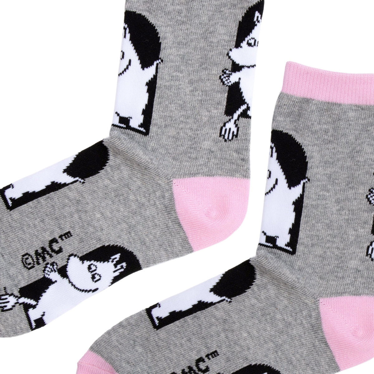 MOOMIN 80 Moomintroll Socks Grey